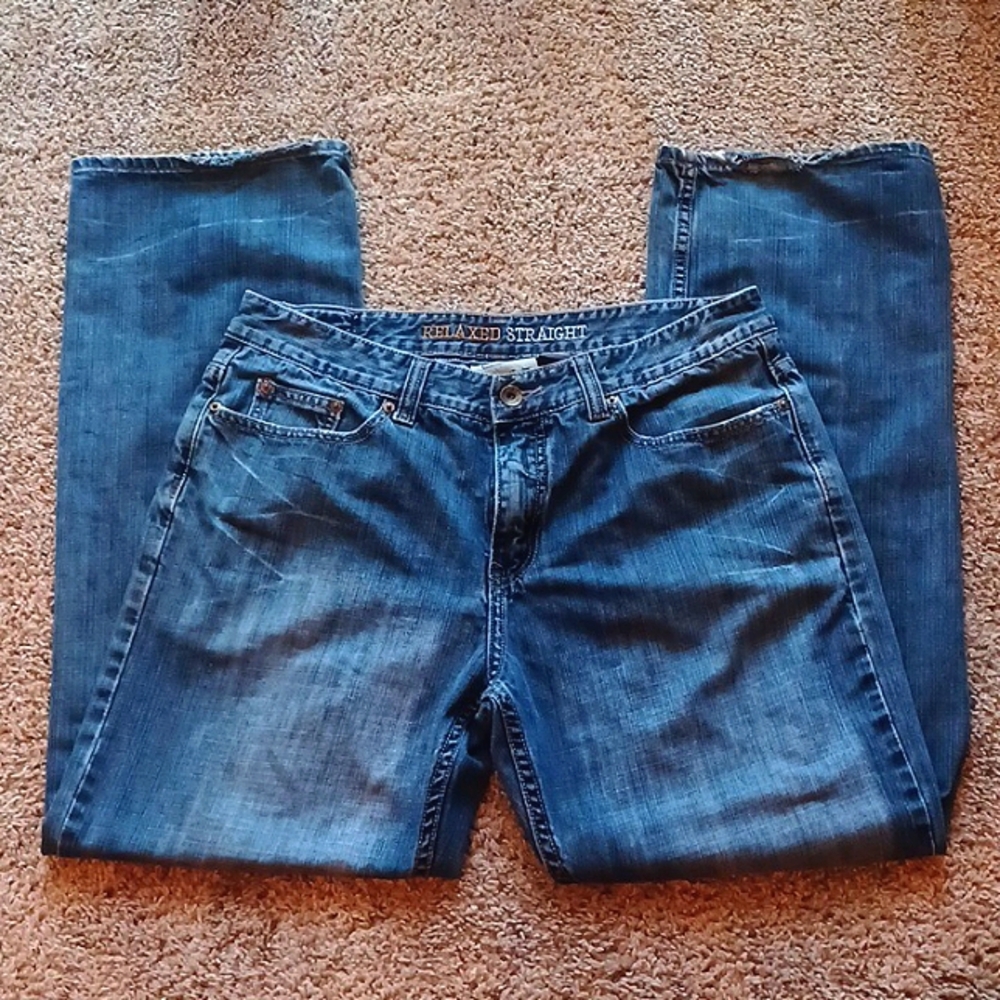 Vintage Urban Pipeline Relaxed Straight Jeans